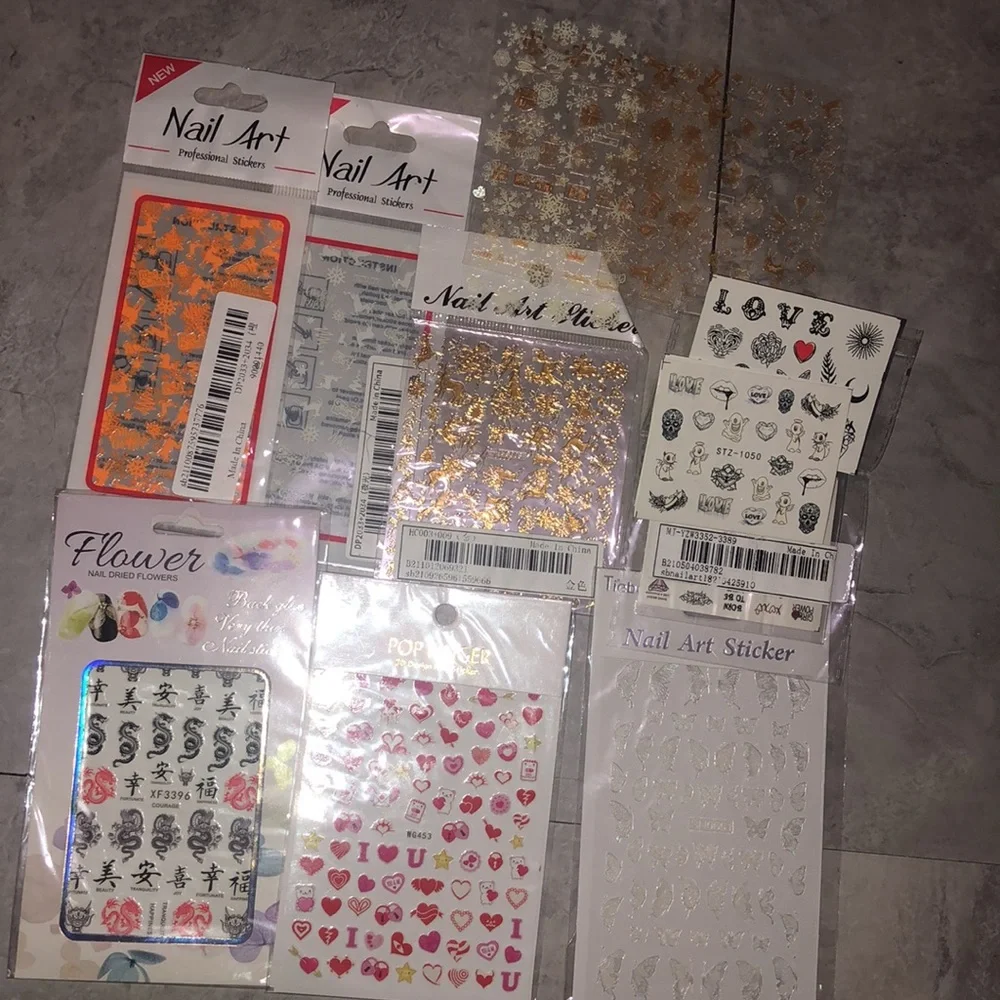 Nail stickers nail art nail tools nail rhinestones for press on or acrylic nail - Picture 6 of 7